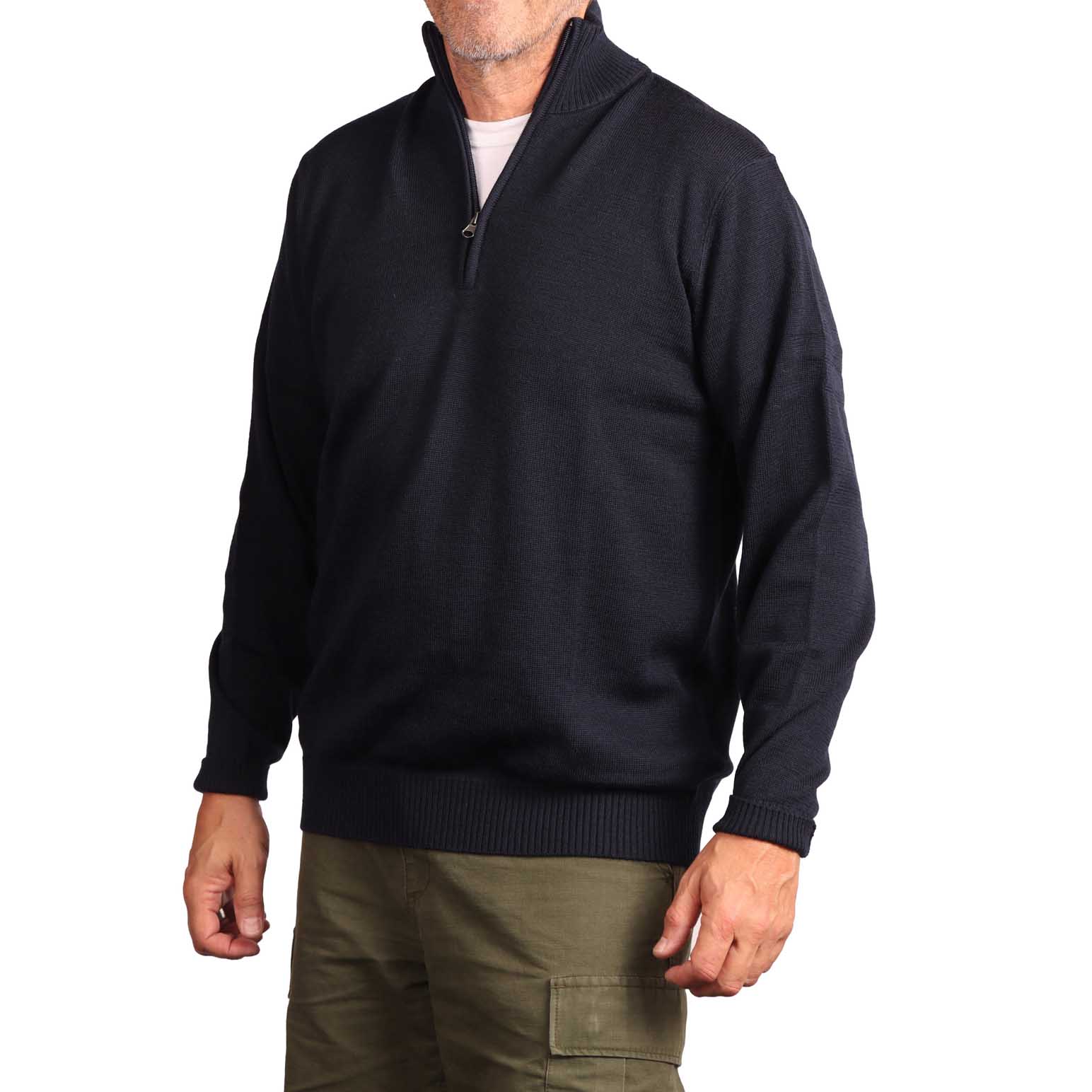 Silverdale 1/4 Zip Pullover (100% Pure Wool)